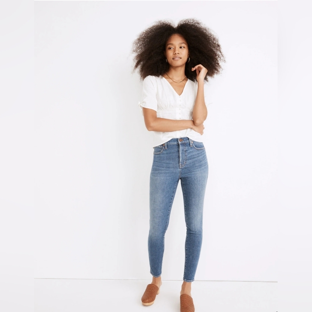 ❤ MADEWELL 10" HIGH RISE SKINNY CROP JEANS, 4 (27)